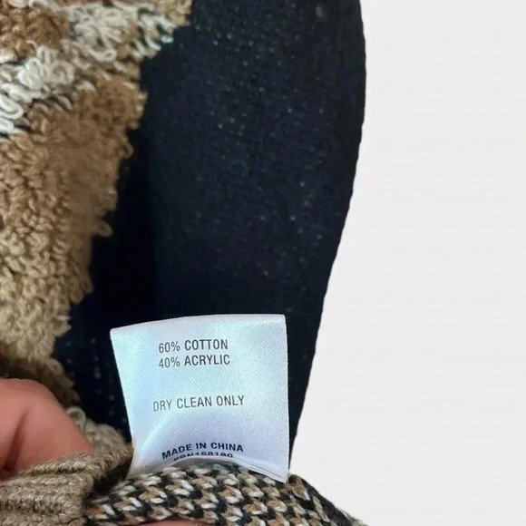 Honor the Gift Women's Small Mascot Sweater Vest Mini Dress in Black - Picture 7 of 8